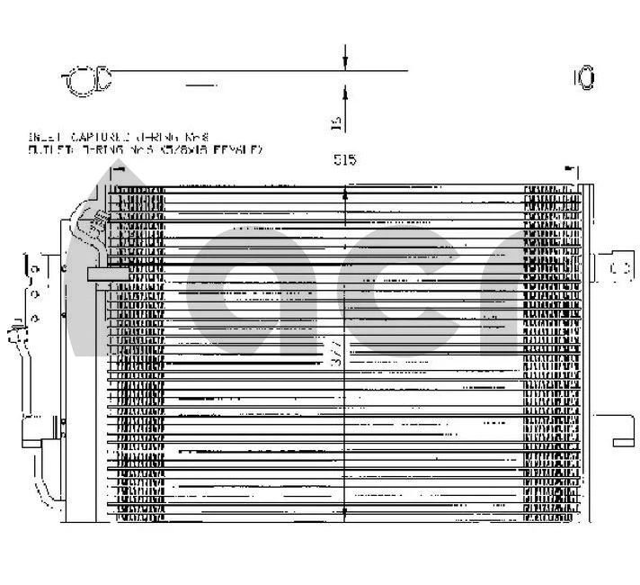 Condenseur, climatisation ACR 300341