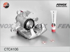 Jeu d'axes d'étriers de freins FENOX CTC4106