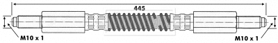 Flexible de frein BORG & BECK BBH6388