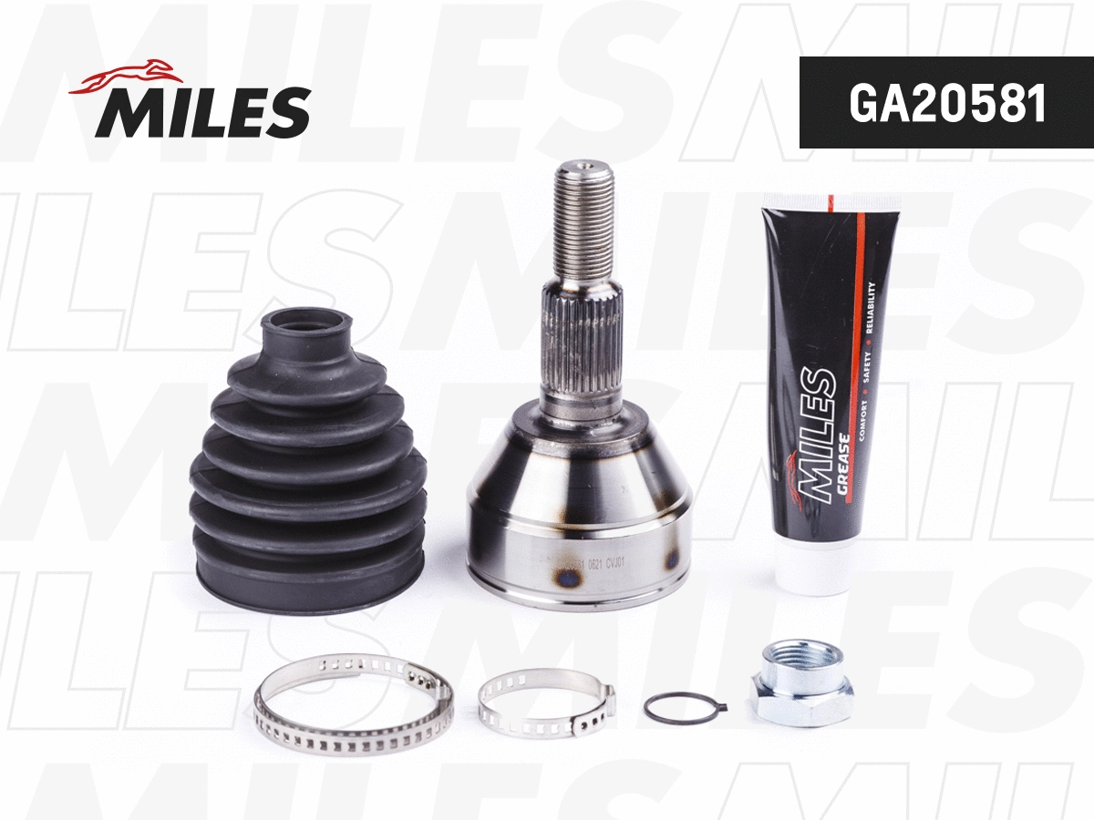 Jeu de joints, arbre de transmission MILES GA20581