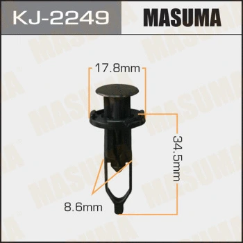Clip, enjoliveur MASUMA KJ-2249