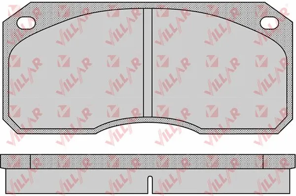 Kit de plaquettes de frein, frein à disque VILLAR 626.1144