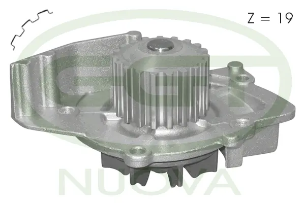 Pompe à eau, refroidissement du moteur GGT PA00002