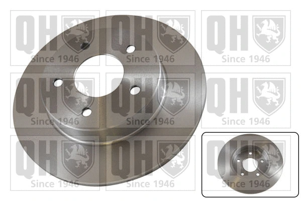 Disque de frein QUINTON HAZELL BDC5238