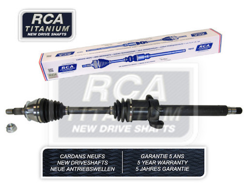Arbre de transmission RCA FRANCE MIN143N