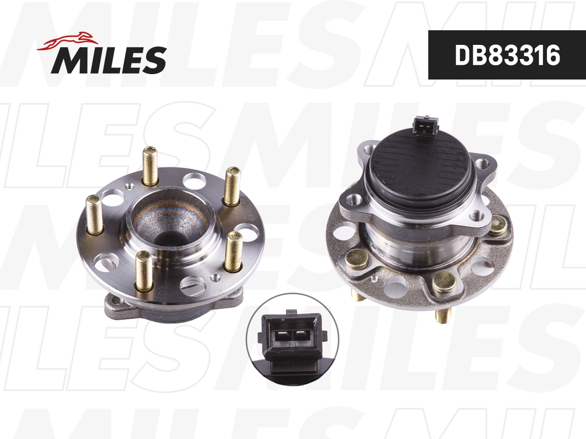 Kit de roulements de roue MILES DB83316