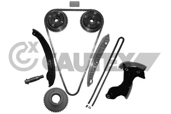 Kit de distribution par chaîne CAUTEX 752055