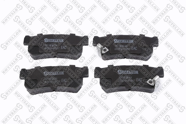 Kit de plaquettes de frein, frein à disque STELLOX 757 062B-SX