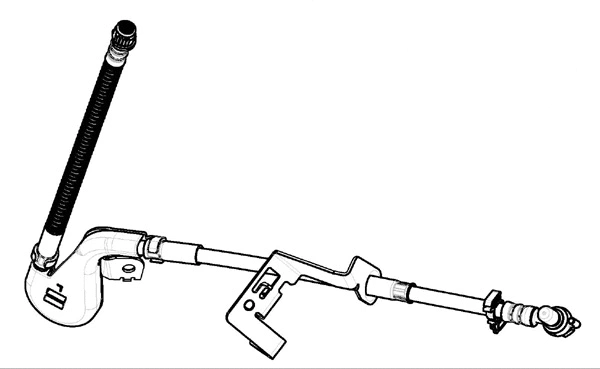 Flexible de frein CEF 512754