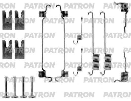 Kit d'accessoires, mâchoire de frein PATRON PSRK0043