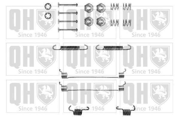 Kit d'accessoires, mâchoire de frein QUINTON HAZELL BFK262
