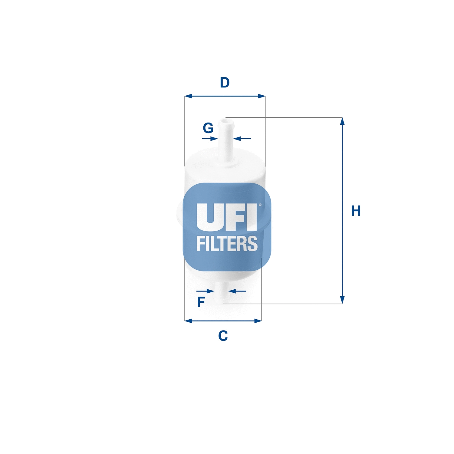 Filtre à carburant UFI 31.010.00