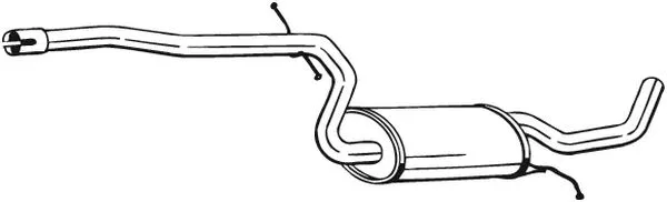 Silencieux central BOSAL 283-631