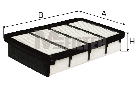 Filtre à air MFILTER K 7060