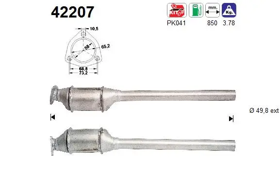 Catalyseur AS 42207
