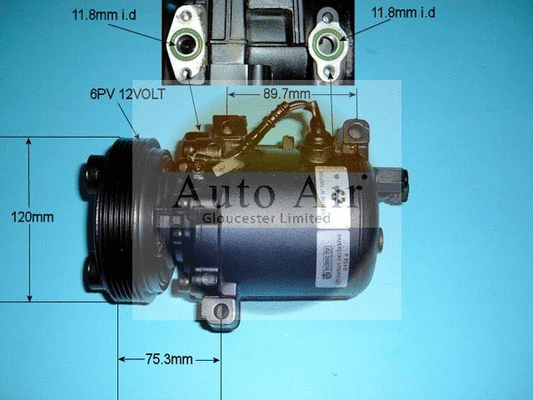 Compresseur, climatisation AUTO AIR GLOUCESTER 14-2055R
