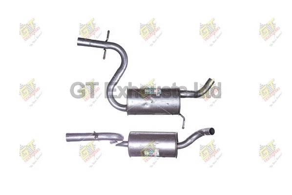 Silencieux central GT Exhausts GVW615