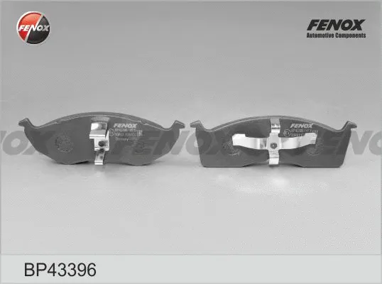 Kit de plaquettes de frein, frein à disque FENOX BP43396