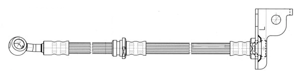 Flexible de frein CEF 512495