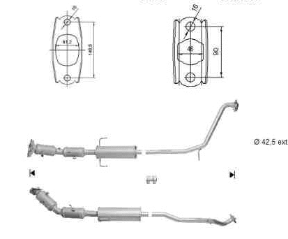 Catalyseur VEGAZ GmbH TK-882