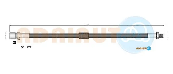 Flexible de frein ADRIAUTO 33.1227