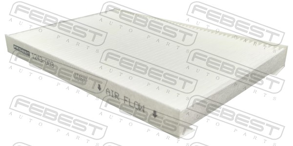 Filtre, air de l'habitacle FEBEST 1243-003