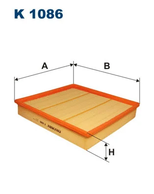 Filtre, air de l'habitacle FILTRON K 1086