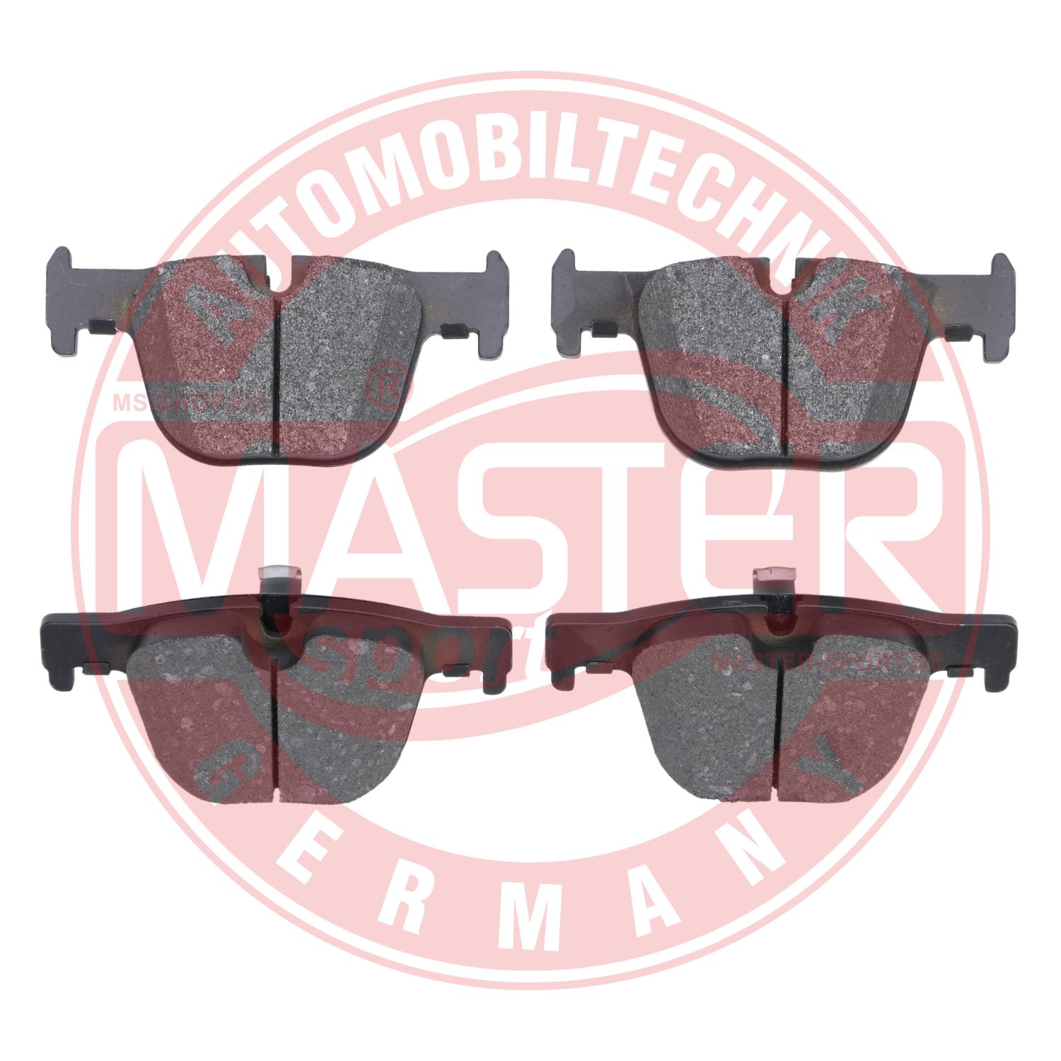 Kit de plaquettes de frein, frein à disque MASTER-SPORT GERMANY 13046038732N-SET-MS