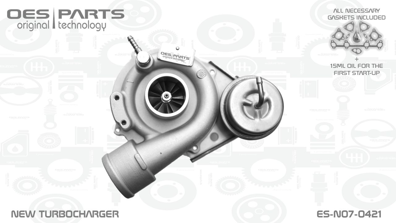 Turbocompresseur, suralimentation OES PARTS ES-N07-0421