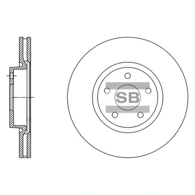 Disque de frein Hi-Q SD5304