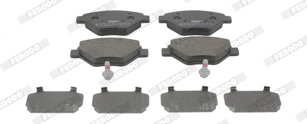 Kit de plaquettes de frein, frein à disque FERODO FDB1409