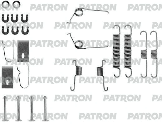 Kit d'accessoires, mâchoire de frein PATRON PSRK0145