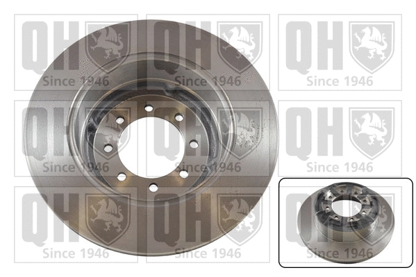Disque de frein QUINTON HAZELL BDC4760