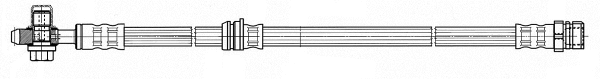 Flexible de frein CEF 512313