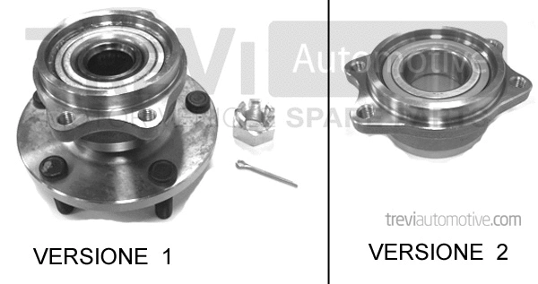 Kit de roulements de roue TREVI AUTOMOTIVE WB2439