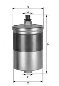 Filtre à carburant UNIFLUX FILTERS XB48