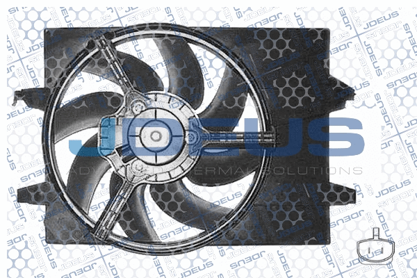 Ventilateur, refroidissement du moteur JDEUS EV0121080