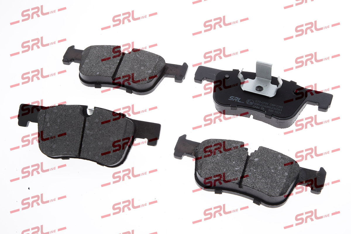 Kit de plaquettes de frein, frein à disque SRLine S70-0709