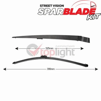 Kit de bras d'essuie-glace, nettoyage des vitres AE TOPLIGHT TRA-V3X7