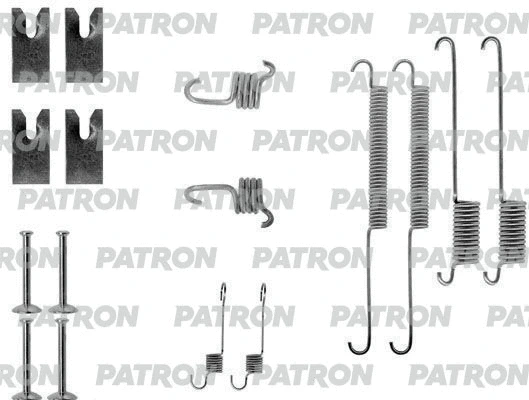 Kit d'accessoires, mâchoire de frein PATRON PSRK0042