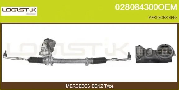 Crémaillère de direction LGK 028084300OEM