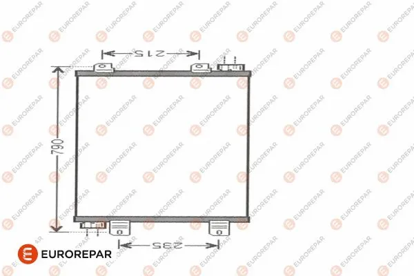 Condenseur, climatisation EUROREPAR 1609636280