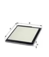 Filtre, air de l'habitacle UNIFLUX FILTERS XCK21