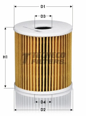 Filtre à huile TECNECO FILTERS OL0227EJ