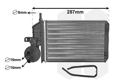 Système de chauffage VAN WEZEL 17006259
