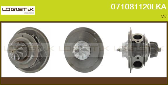 Groupe carter, turbocompresseur LGK 071081120LKA