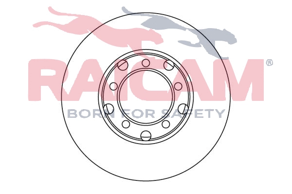 Disque de frein RAICAM RD00431