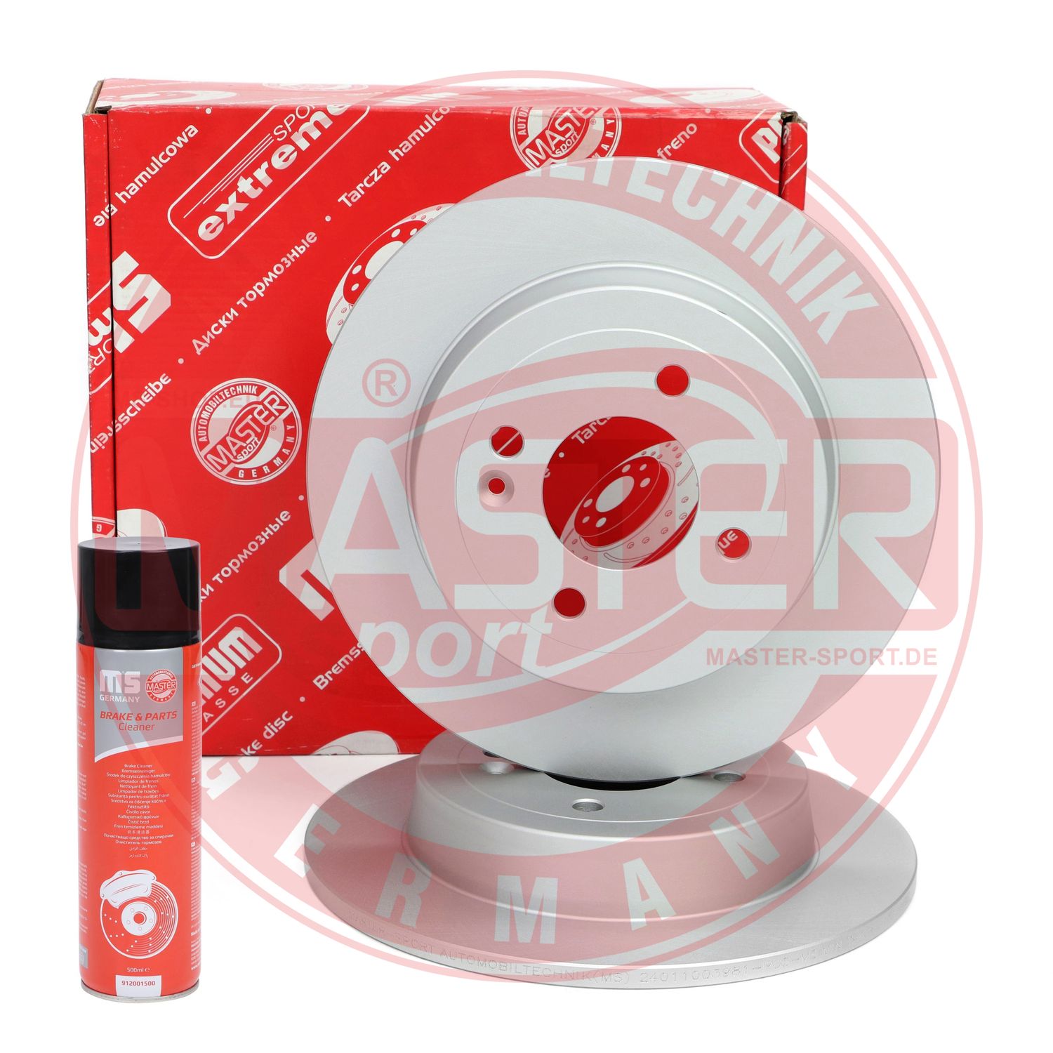 Disque de frein MASTER-SPORT GERMANY 24011003981PR-SET-MSP