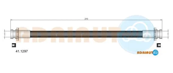Flexible de frein ADRIAUTO 41.1297