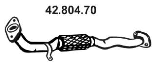 Tuyau d'échappement EBERSPÄCHER 42.804.70